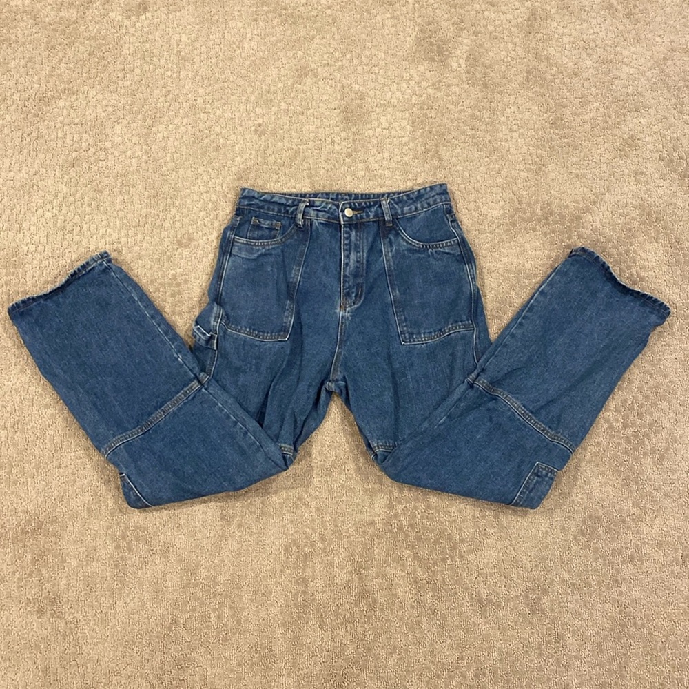 blue cargo jeans from amazon